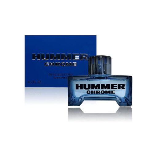 Hummer Chrome Cologne for Men EDT 4.2 oz