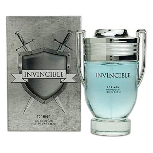 Woody Spicy Fragrance with Fresh Sweet Sea Salt and Grapefruit Aroma Eau de Parfum - Inspired by the Scent of the Invictus Mens Cologne - 100 ml 3.4 Fl oz .