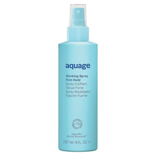 Working Spray, 8 Oz, Firm-Hold Non-Aerosol Hairspray with a Workable Dry-Down Period, Thermal Styling Product Creates Texture and Increases Level of Hold, 1 ct .