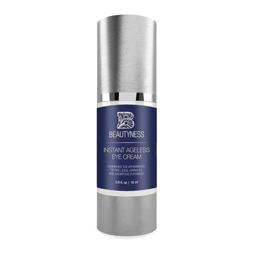 Instant Ageless Eye Cream - Anti Wrinkle Cream, Removes Under Eye Puffiness, Bags, Expression Lines, & Dark Circles, Powerfully Tighen & Lifts Sagging Skin, Disappears Before Your Eyes In Minutes .