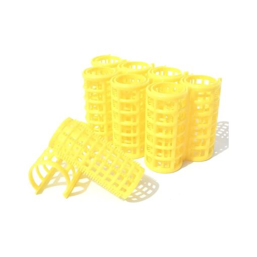 X-Large Hair Rollers Comb Curlers Clips Styling Rollers Hair Curls Wave Style Hairdressing Curlers Tools ( Plastic Styling 30mm 1 1/8" 8PCS Random Clolor )