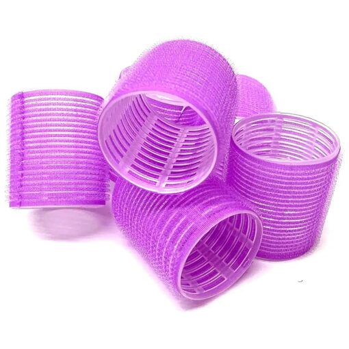 X-Large Self Stick Hair Grip Curlers Rollers Pro Salon Hairdressing - Great For Long Hair