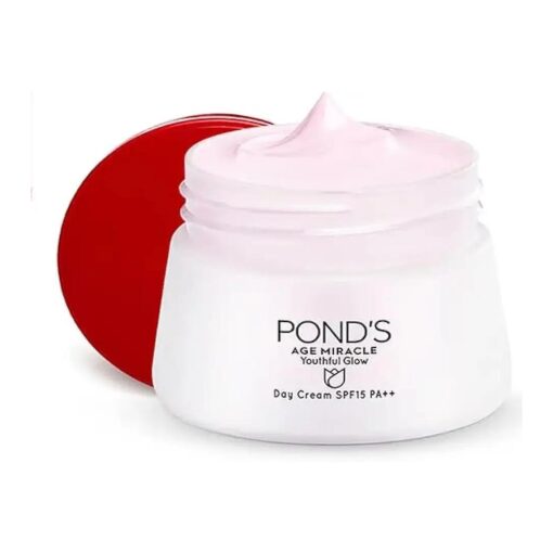 Pond 's Age Miracle | For Youthful Glow Day Cream | With 10 % Retinol - Collagen B3 Complex | 12g ( 0.42 Ounce )