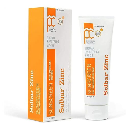 Zinc Sun Protection Cream SPF 38 4 oz ( Pack of 2 )