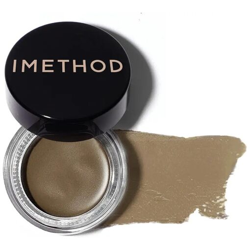 iMethod Eyebrow Pomade for Eye Brow Stamp Stencil Kit, Eyebrow Pomade Refill, Light Brown