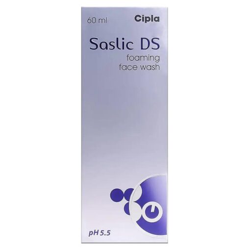 Saslic DS- Best Foaming Face Wash - for Oily, Acne & Pimple Prone Skin ( Ph-5.5 )